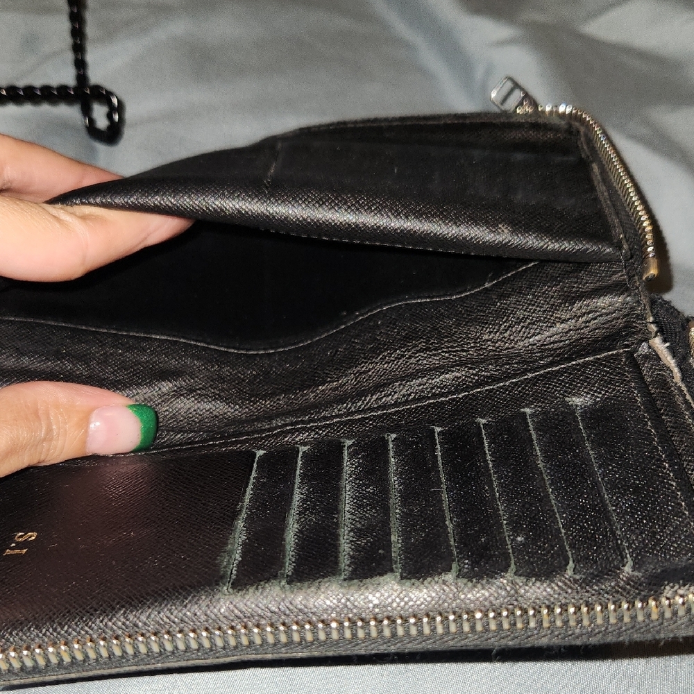 Louis Vuitton Black Checkered Wallet - Picture 8 of 10